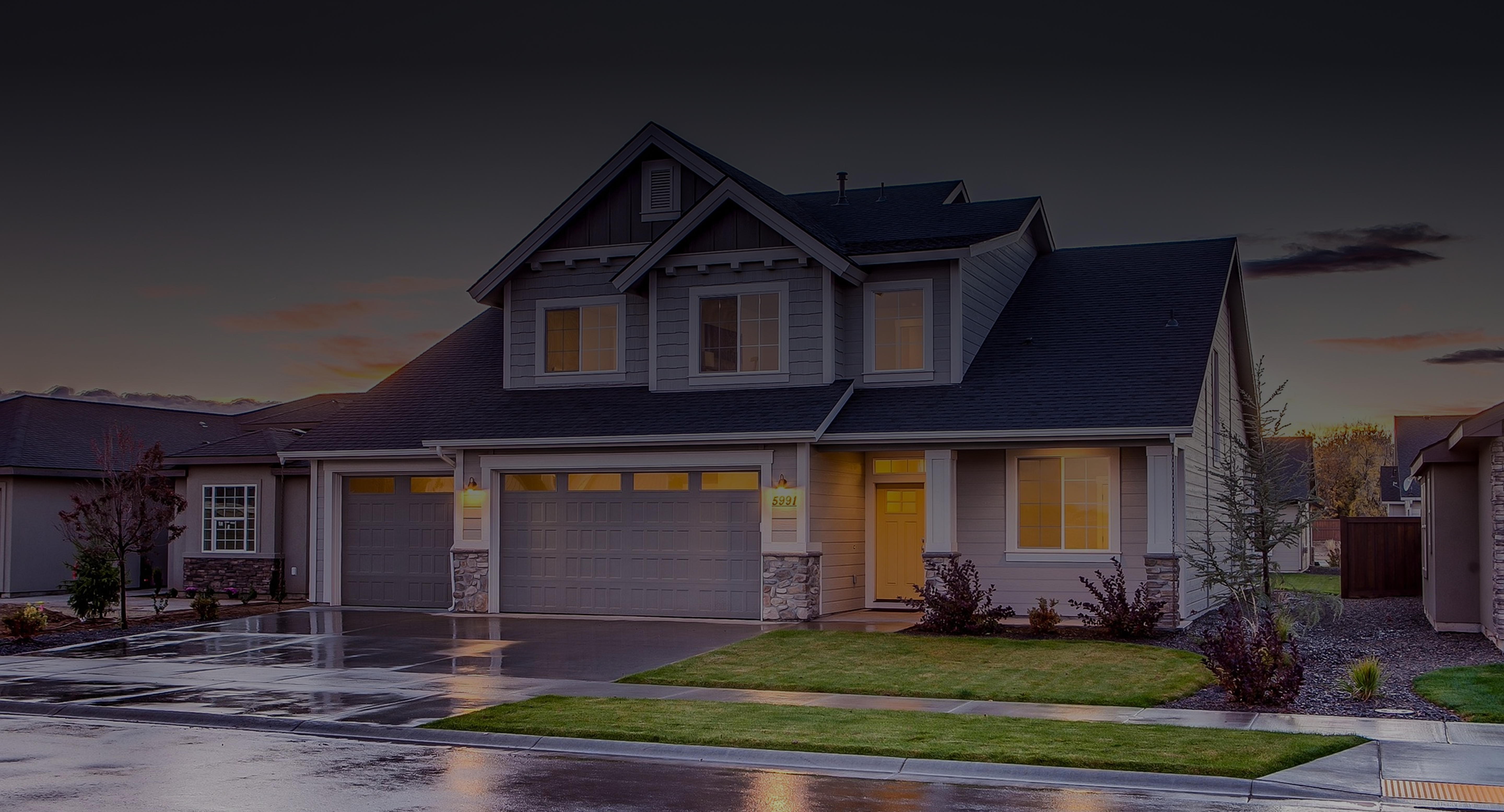 Beautiful home exterior